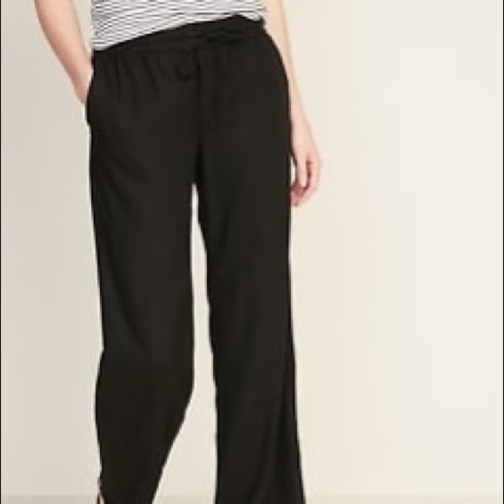Old Navy Linen Maternity Pants